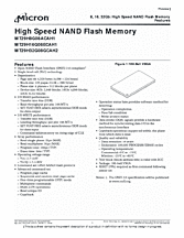 DataSheet MT29H32G08 pdf